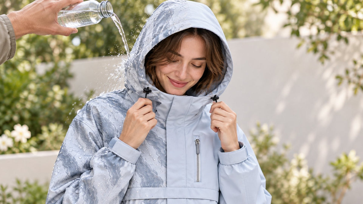 Storm Shell Anorak — Ice Blue — lifestyle