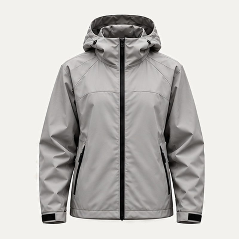 Storm Shell — Crocodile, Fog Gray — dry