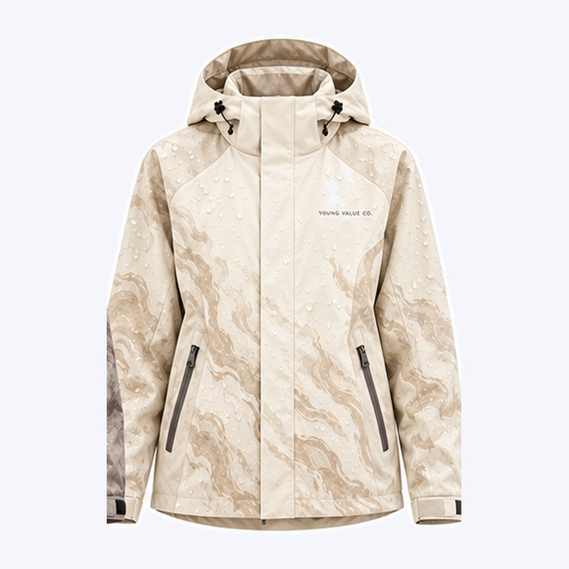 Storm Shell — Maine Coon, Cream — wet, print revealed