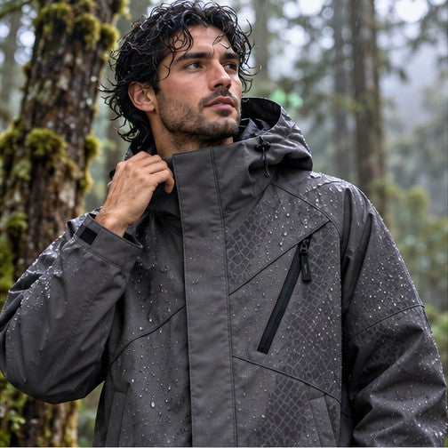 Storm Shell — Python 2, Charcoal — worn outdoors