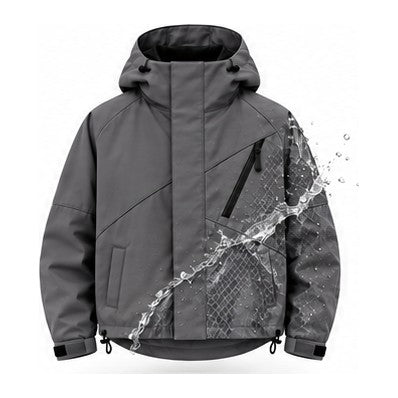 Storm Shell — Python 2, Charcoal — print revealed by water