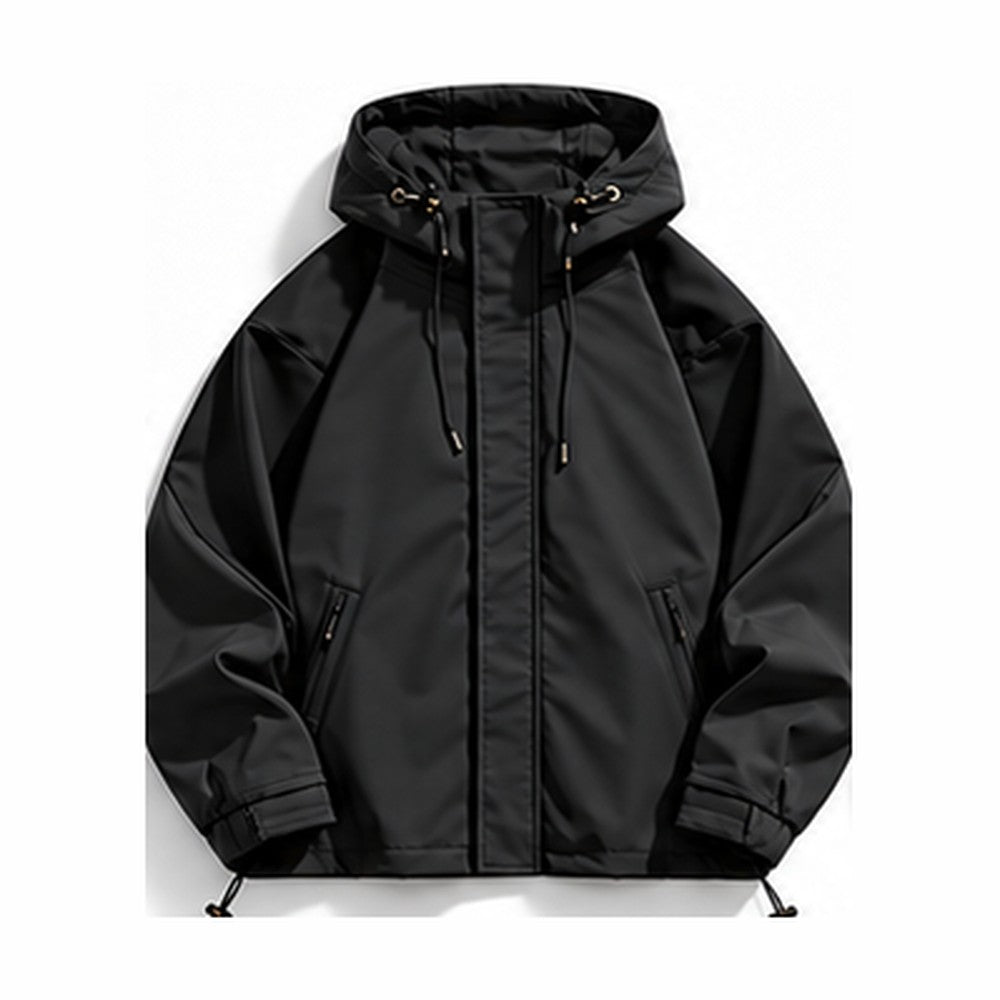 Storm Shell — Zebra, Black — print revealed by water