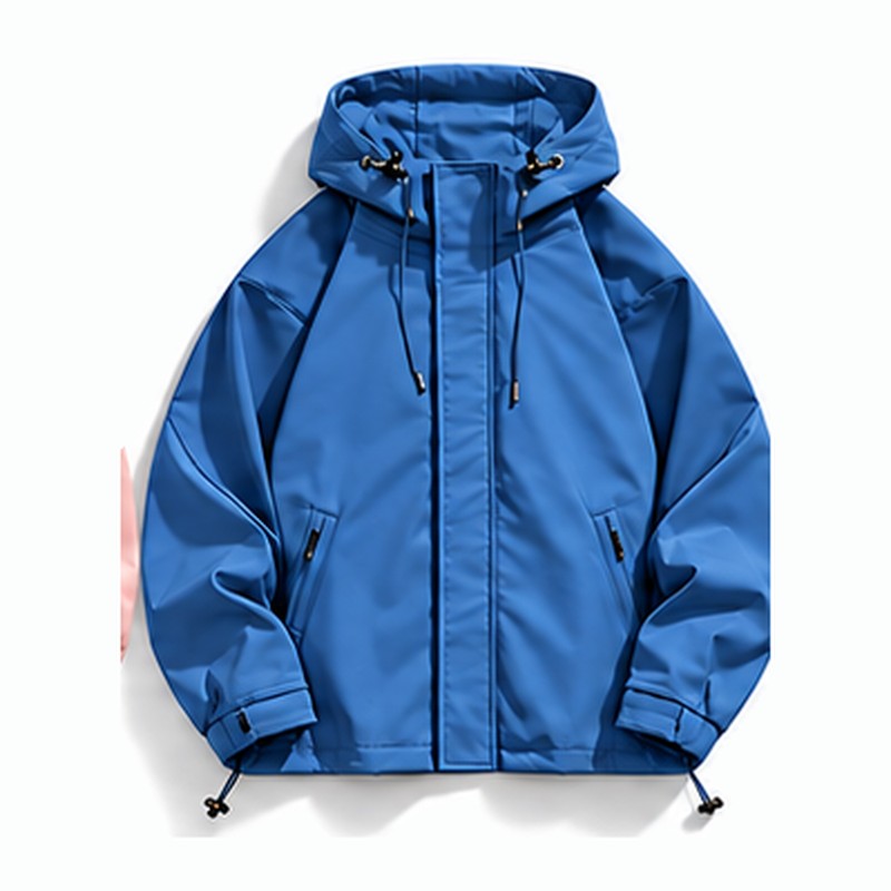 Storm Shell — Zebra, Blue — dry