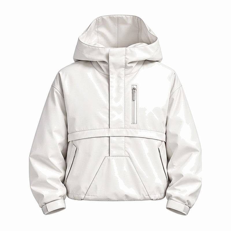 Storm Anorak — Silver Coon Winter, Frost Ivory — dry