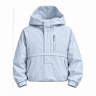 Storm Anorak — Silver Coon Winter, Ice Blue — dry