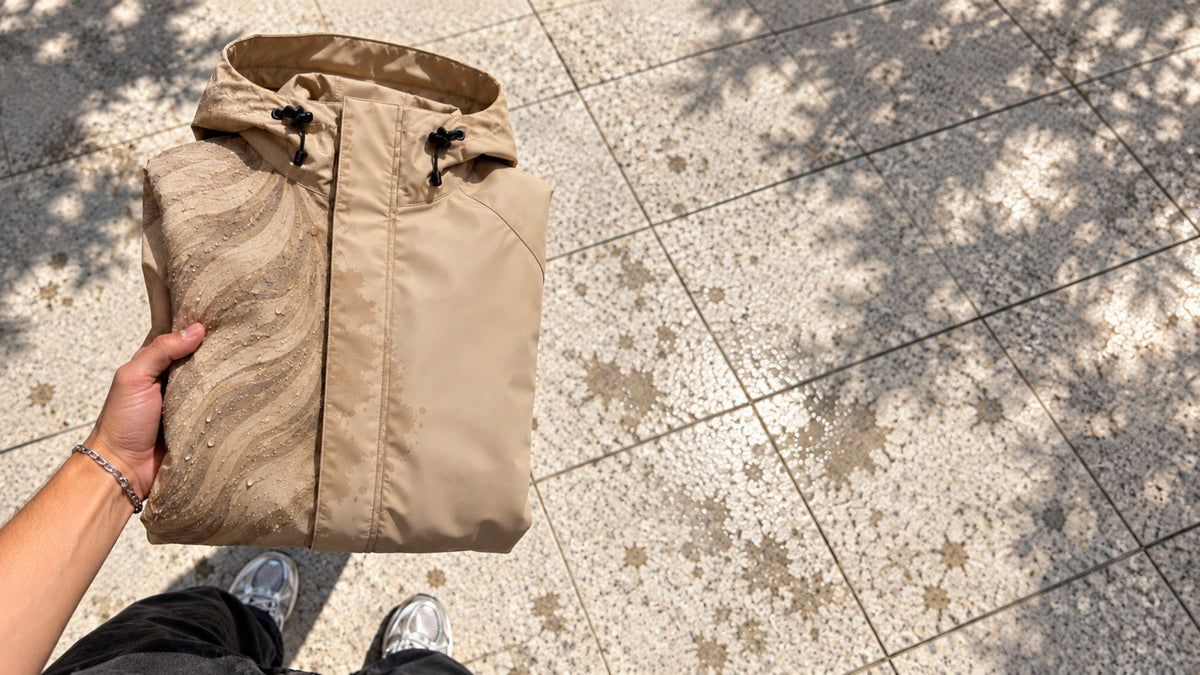 Storm Shell Lion — Sandstone — lifestyle