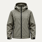 Storm Shell — Crocodile, Sage Gray — dry