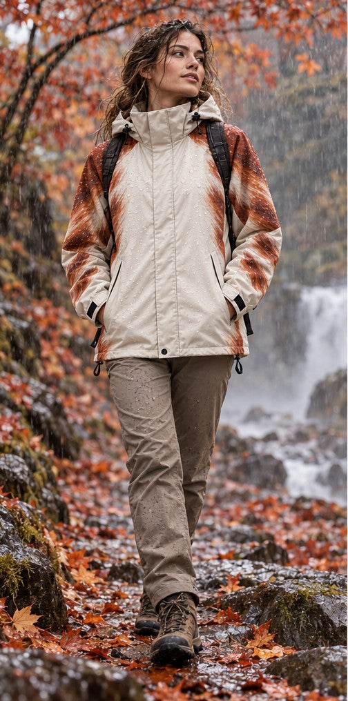 Storm Shell — Fox, Red Fox — worn outdoors