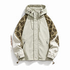 Storm Shell — Giraffe, Dusty Olive — wet, print revealed