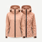 Storm Shell — Leopard, Apricot — dry and wet