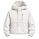 Storm Shell — Winter Anorak, Frost Ivory — dry