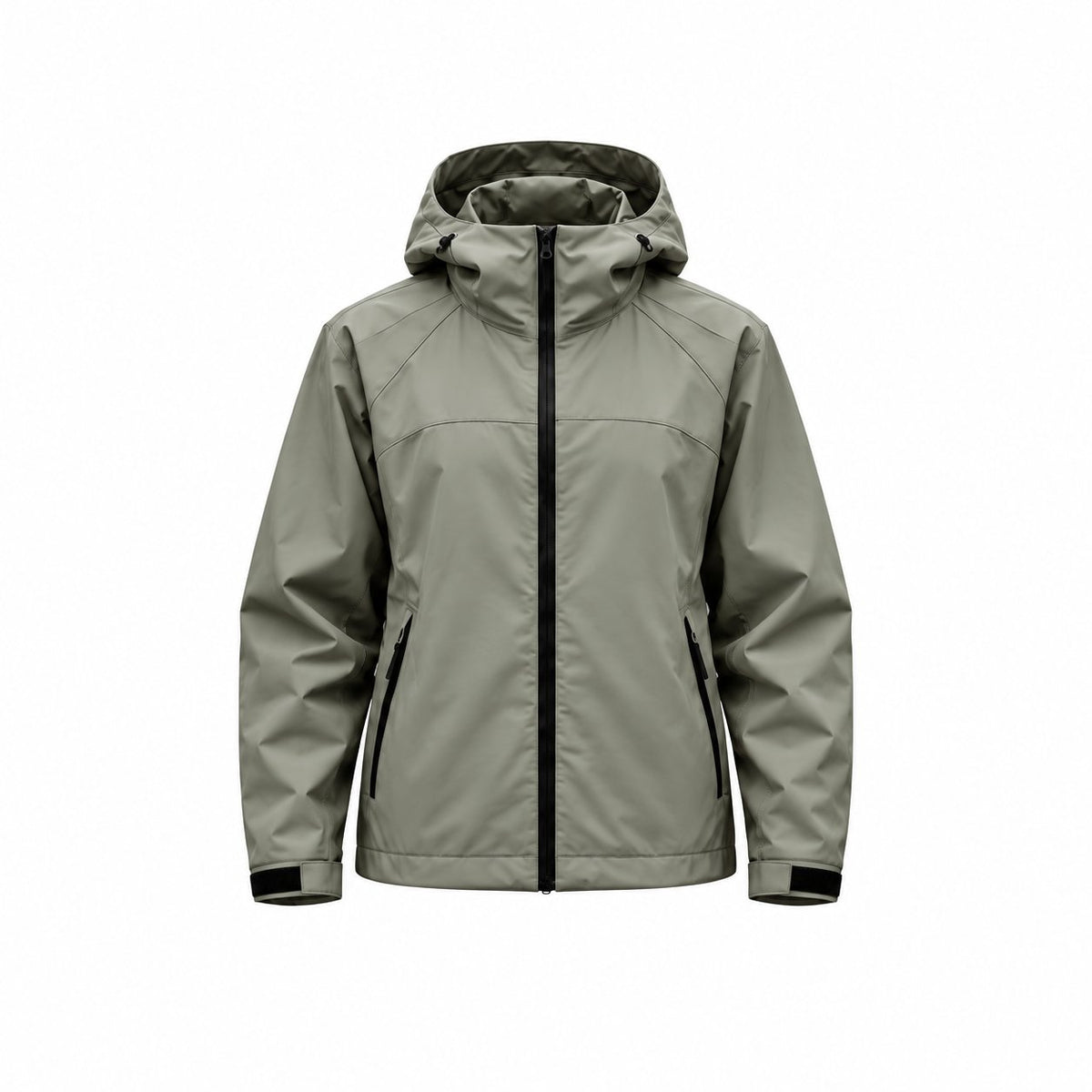 Storm Shell — Crocodile, Sage Gray — dry