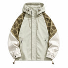 Storm Shell — Giraffe, Dusty Olive — wet, print revealed