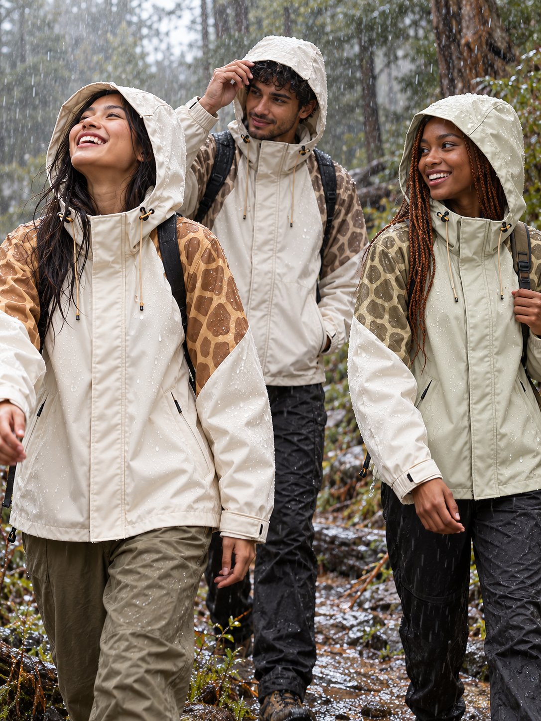 Storm Shell — Giraffe — the pack