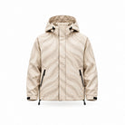 Storm Shell — Lion, Ivory Cream — wet, print revealed