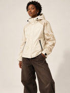 Storm Shell — Maine Coon, Cream — worn outdoors
