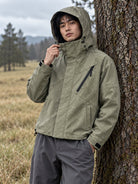 Storm Shell — Python, Dusty Sage — worn outdoors