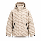 Storm Shell — Tiger, Ivory — wet, print revealed