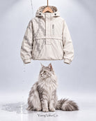 Storm Shell Anorak — Frost Ivory — in water, with the anorak (post 62)