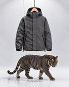 Storm Shell Tiger — Charcoal — in water, with the tiger (post 65)