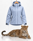 Storm Shell Leopard — Powder Blue — in water, with the leopard (post 79)