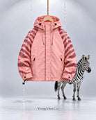 Storm Shell Zebra — Pink — in water, with the zebra (post 80)