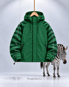 Storm Shell Zebra — Green — in water, with the zebra (post 83)