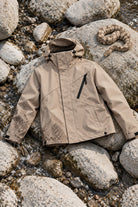 Storm Shell — Python 2, Warm Taupe — worn outdoors
