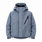 Storm Shell — Python 2, Powder Blue — wet, print revealed