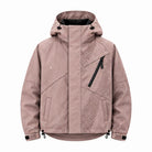 Storm Shell — Python 2, Soft Blush — wet, print revealed
