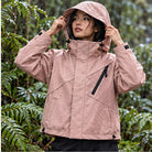 Storm Shell — Python 2, Soft Blush — worn outdoors
